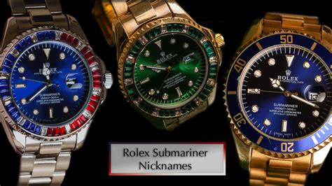 nominativo sul rolex|rolex submariner nicknames.